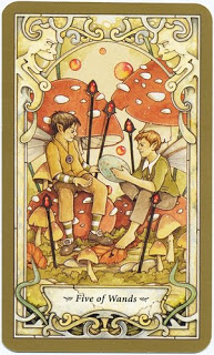 Lá bài five of wands