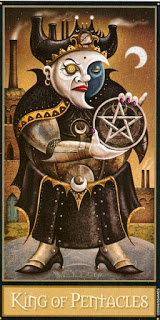 lá bài King of pentacles