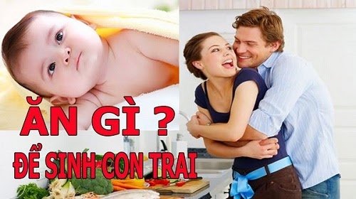 Chế độ ăn khoa học giúp sinh con trai