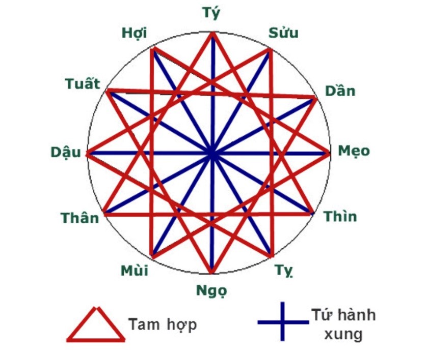 Cùng Vansu.net hiểu rõ về chi xung khắc dưới đây