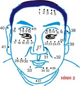 Bói nốt ruồi trên mặt đàn ông